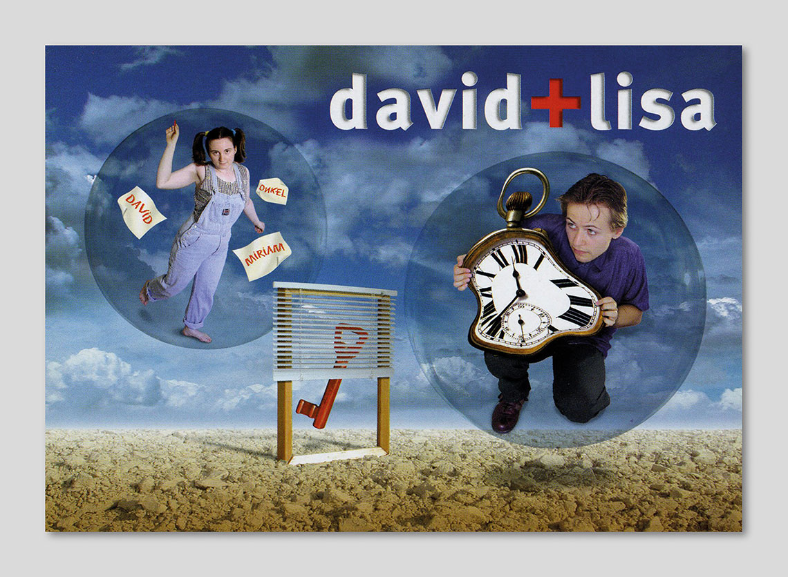 Flyer David und Lisa