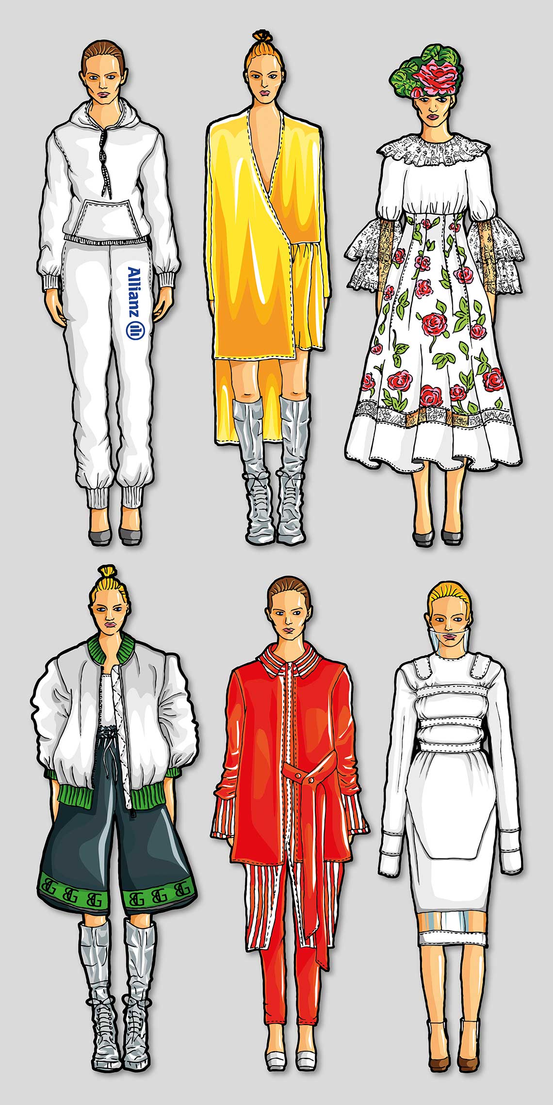 Illustration Bea Modedesign